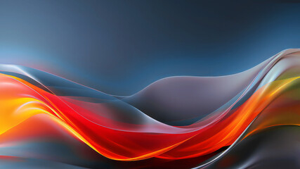 Wall Mural - dark grey and red abstract wallpaper