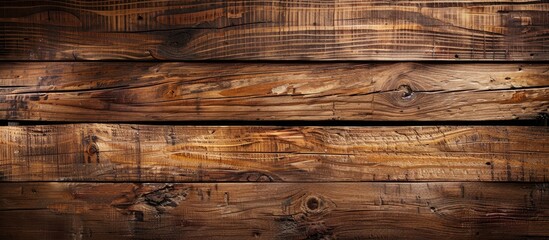 Leinwandbilder - Wooden plank background with ample copy space image.