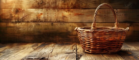 Aufkleber - Basket with copy space image.