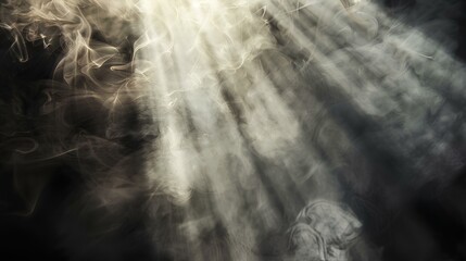 Wall Mural - Smoke and Light