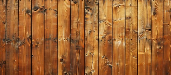 Aufkleber - Background with a cedar plank texture featuring copy space image.