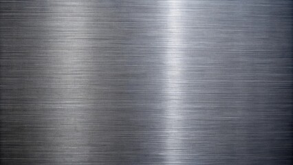 A seamless brushed metal plate with a dull polished stainless steel finish, featuring a repeat pattern and rough metallic texture,generative ai 