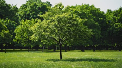 Canvas Print - Discuss the importance of trees in urban environments.