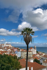 Canvas Print - View of Lisbon, Portugal