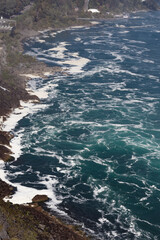 Wall Mural - waves on the beach