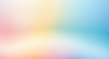 Canvas Print - Soft Gradient Background with Pastel Colors