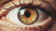 © Alon - close-up shot (macro photo) of the iris of a eye, ideal for background or texture