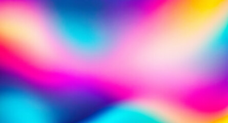 Canvas Print - Abstract Colorful Gradient Background