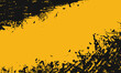 © Ancala - Abstract black and yellow grunge background