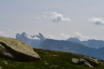 Wall Mural - Schöne Landschaft auf dem Raschötz in Südtirol 