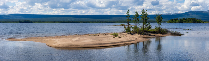 Wall Mural - View from Kvikkjokk, Laponia, Sweden
