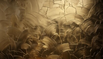 Wall Mural - textured golden stucco background with scratches