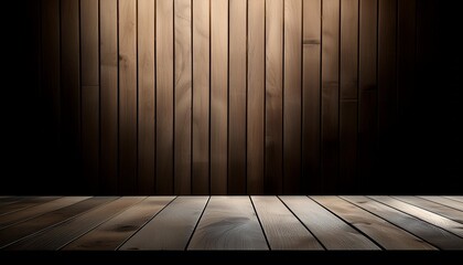 Wall Mural - wood wall texture for background design