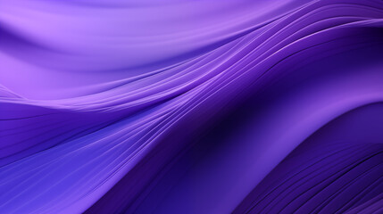 Wall Mural - Abstract Purple Wave Pattern Digital Art