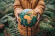 © Nadezhda - A person holding a globe in their hands