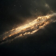 Wall Mural - capture dense cluster of galaxies showcasing the rich tapestry of cosmic structures within the unive