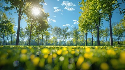 Poster - Sunny Day in the Forest