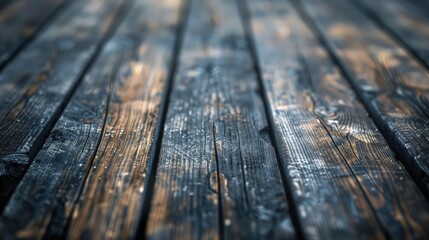 Canvas Print - Aged rustic wood with shallow focus suitable for backdrops