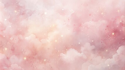 Soft, dreamy, pale pink watercolor background with subtle texture, gentle gradient, and delicate, organic splatters, evoking calming, peaceful atmosphere.