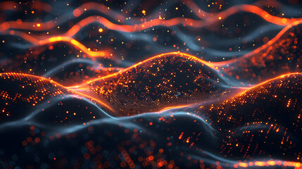 science and technology big data network communication lines