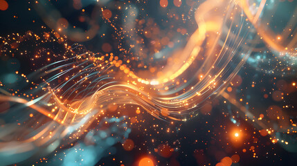 science and technology big data network communication lines