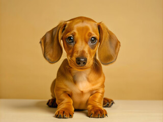 beagle dog portrait, animal, pet, isolated, white, brown, cute, puppy, canine, portrait, breed, mamm