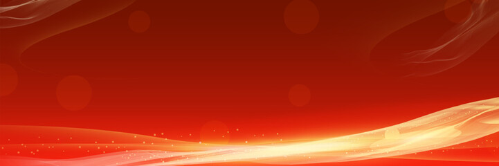 Wall Mural - dynamic silk red shiny background