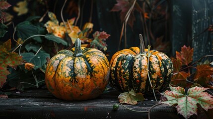 Wall Mural - All Hallows Eve squash