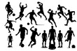 © Microart - football player vector silhouette