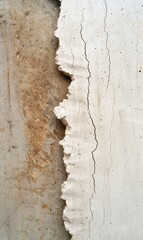 Poster - Cracked and weathered concrete surface texture