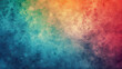 © suldev - Grainy gradient background teal orange red blue retro noise texture summer banner poster backdrop design Stock Illustration