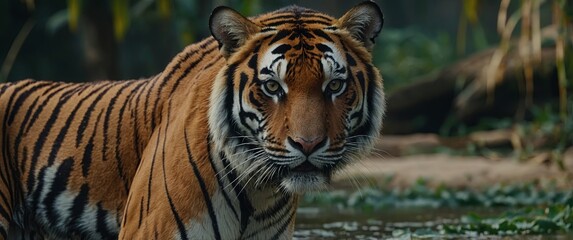 bengal tiger, an incredible animal of nature asia.