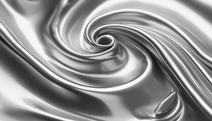 Wall Mural - Liquid metallic texture 