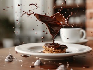 Wall Mural - chocolate and coffee