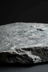 Poster - A detailed view of a rock's texture and surface features