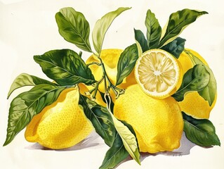 Canvas Print - lemon