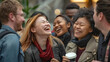 © Daniel - A group of people are smiling and laughing together