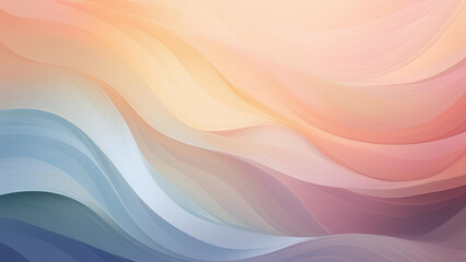 Wall Mural - Delicate colorful wallpaper with wavy texture, beautiful 4K desktop wallpaper