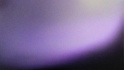 purple glowing abstract gradient shape on white grainy background minimal header cover poster design copy space