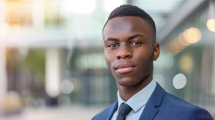 Poster - portrait of a businessman