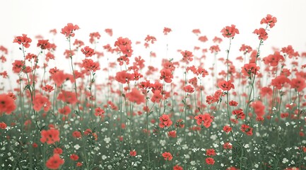 Poster - field of poppies