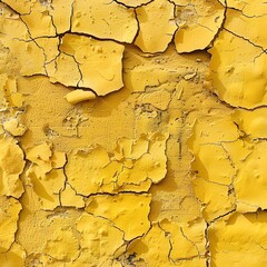 Poster - yellow clay background