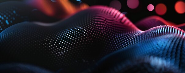 Wall Mural - blurred dark shades gradient background generative ai
