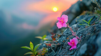 Wall Mural - flowers in the garden