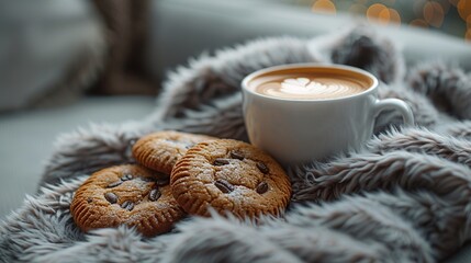 Poster - Cozy Coffee and Cookies