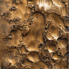 Canvas Print - bromze copper background