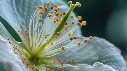 Canvas Print - Bauhinia flower s stamen