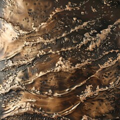 Wall Mural - bromze copper background