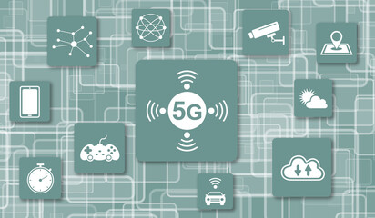 Poster - Concept of 5g