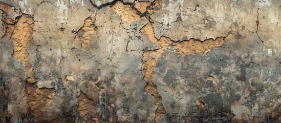 Leinwandbilder - Texture of a wall providing a backdrop for displaying images with abundant empty space for text or graphics known as a copy space image